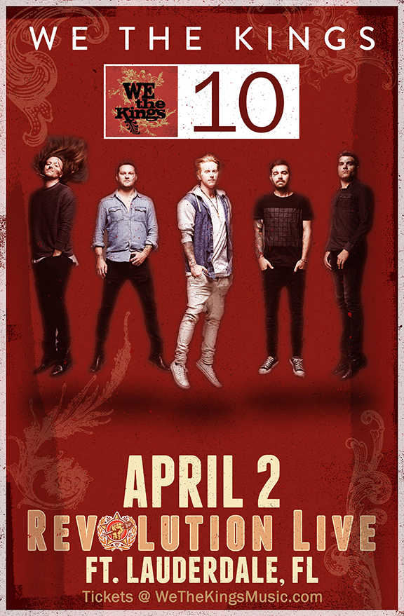 576wethekingstourposterfinal Revolution Live