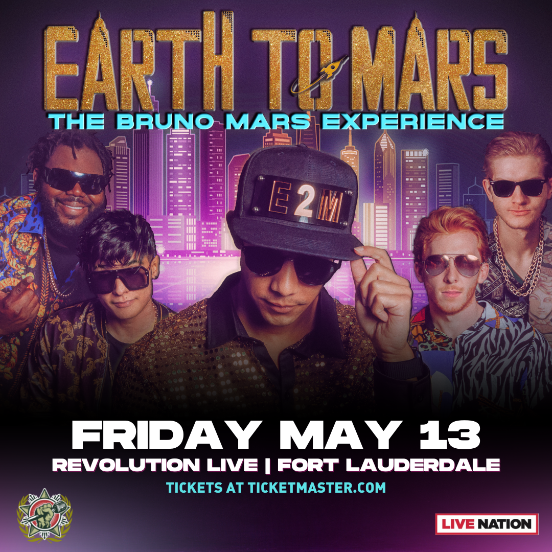 EARTH TO MARS - The Bruno Mars Experience