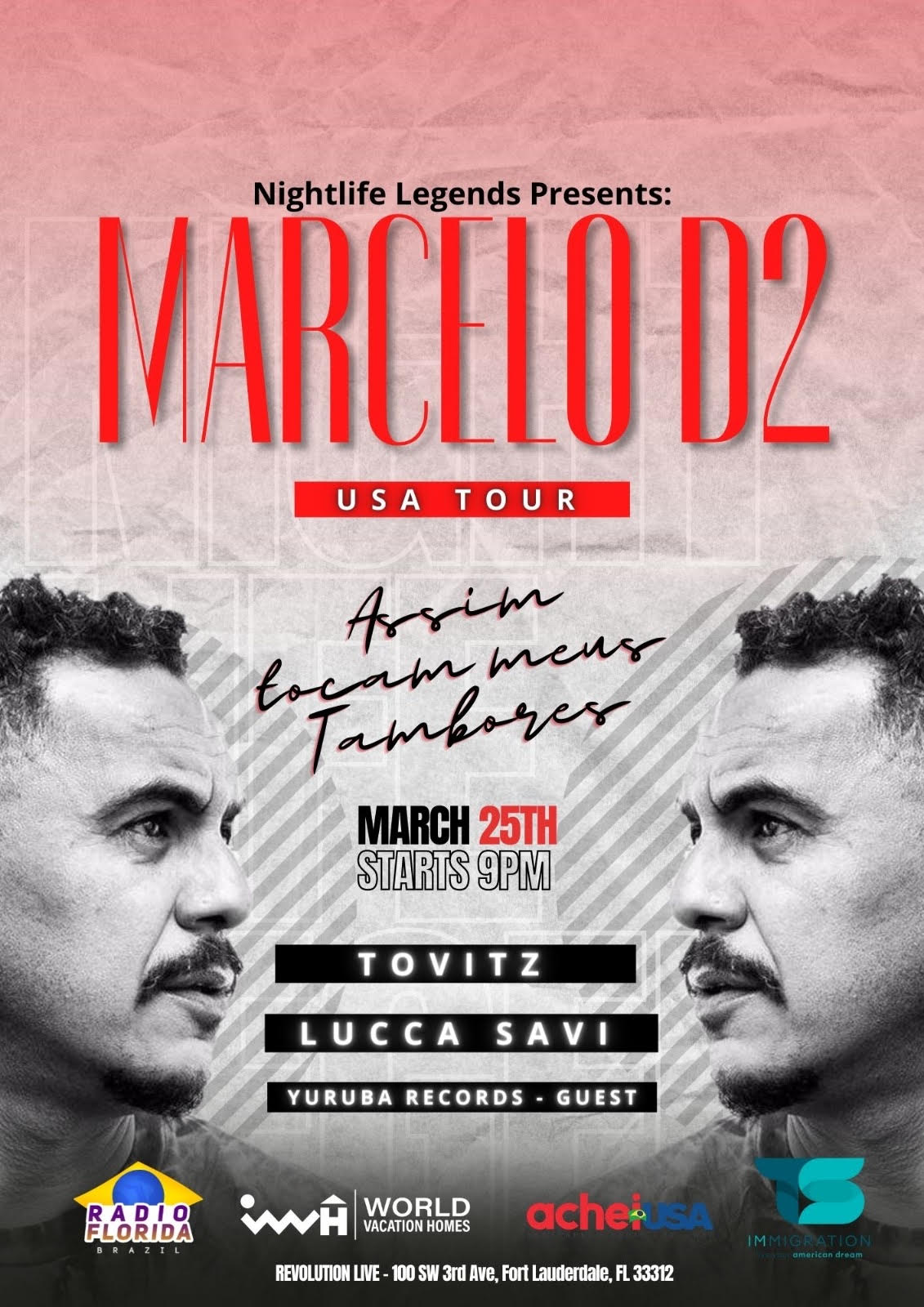 NightLife Legends Presents Marcelo D2 a Brazilian Hip-Hop Legend