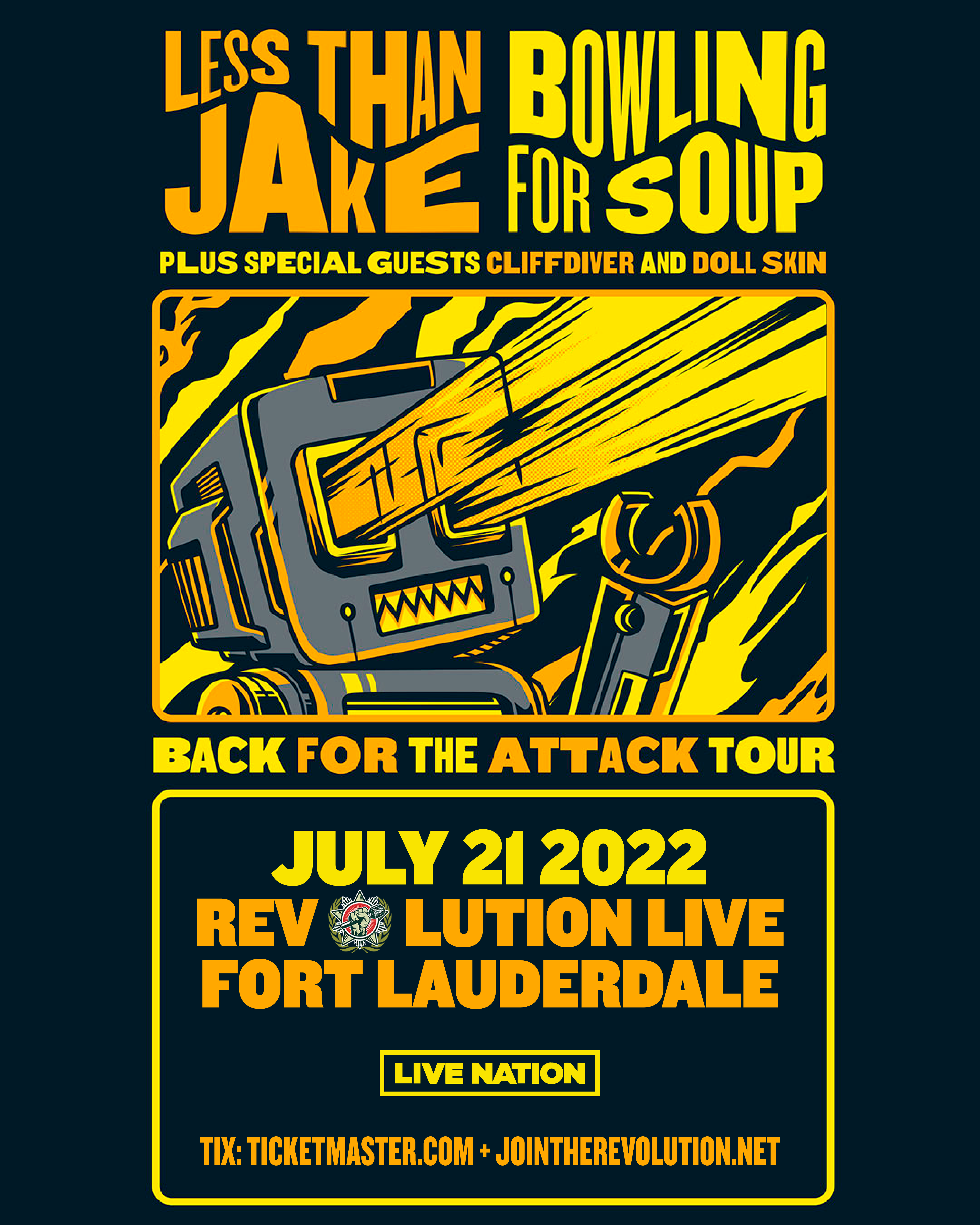 Less Than Jake and Bowling For Soup Back For The Attack Tour photo photo