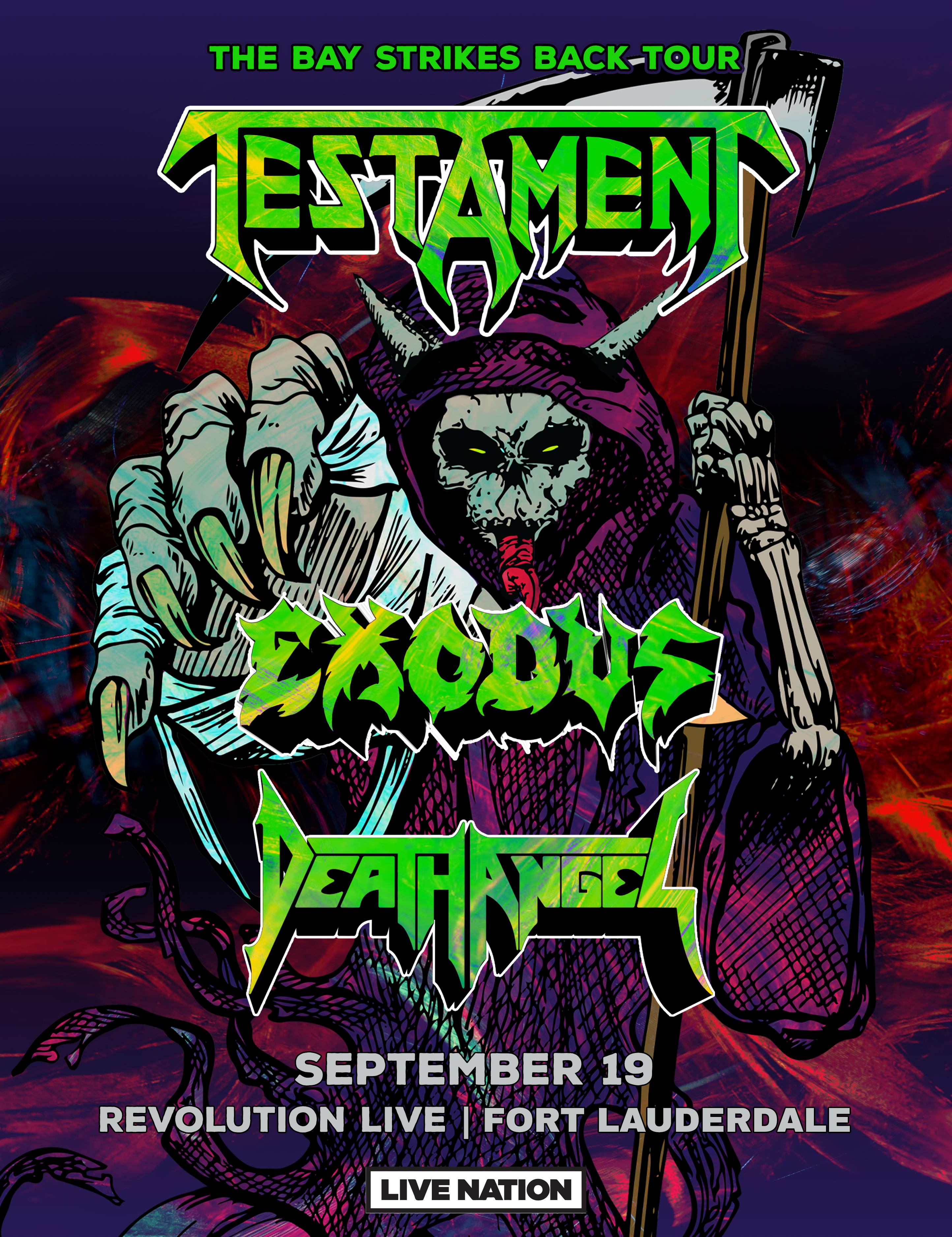 Testament: The Bay Strikes Back Tour