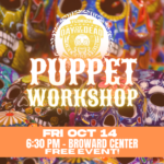 FREE SKELETON PUPPET WORKSHOP - Florida Day of The Dead