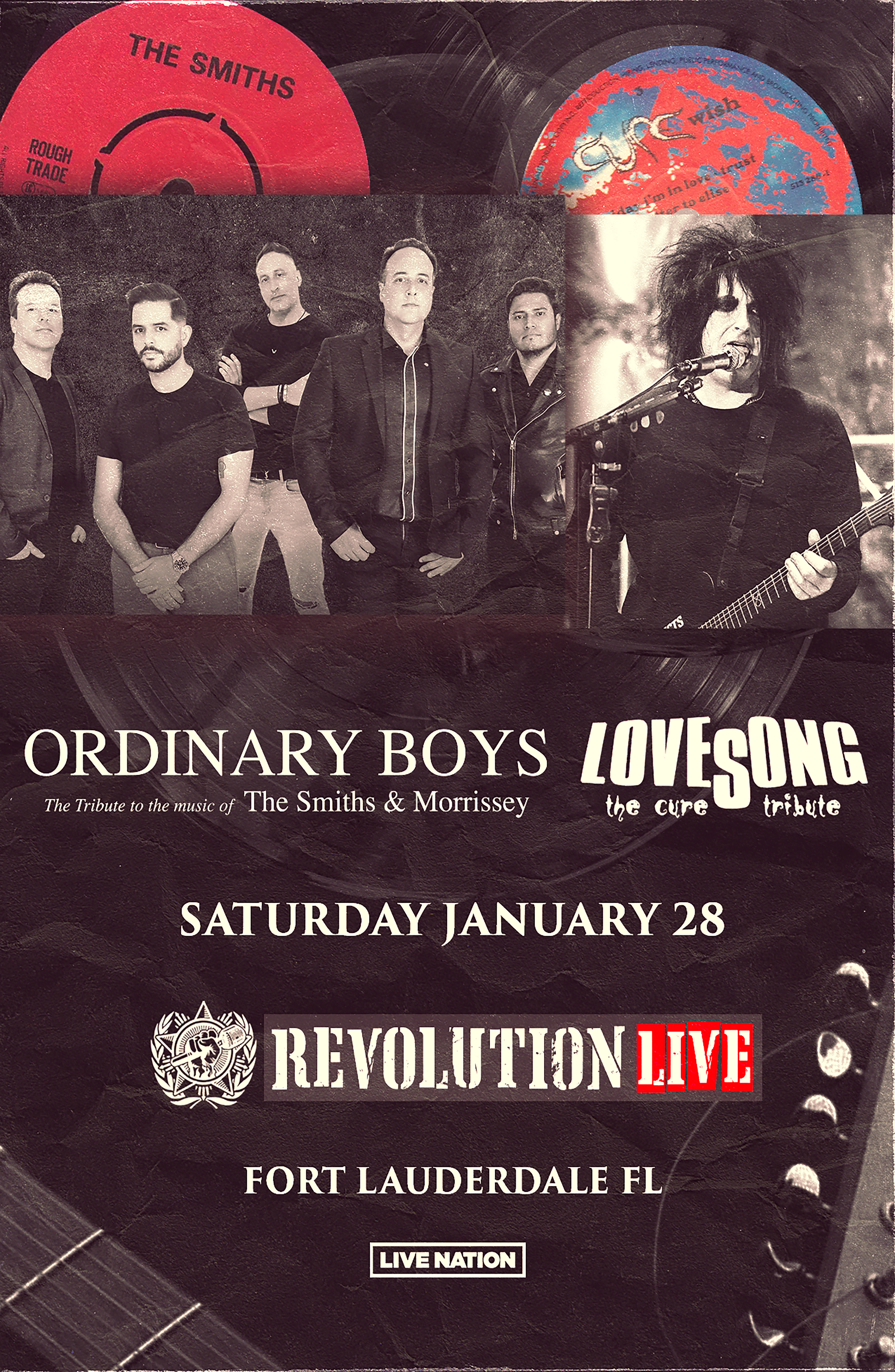 Ordinary Boys: Tribute to The Smiths & Morrissey and Lovesong: Tribute to The Cure