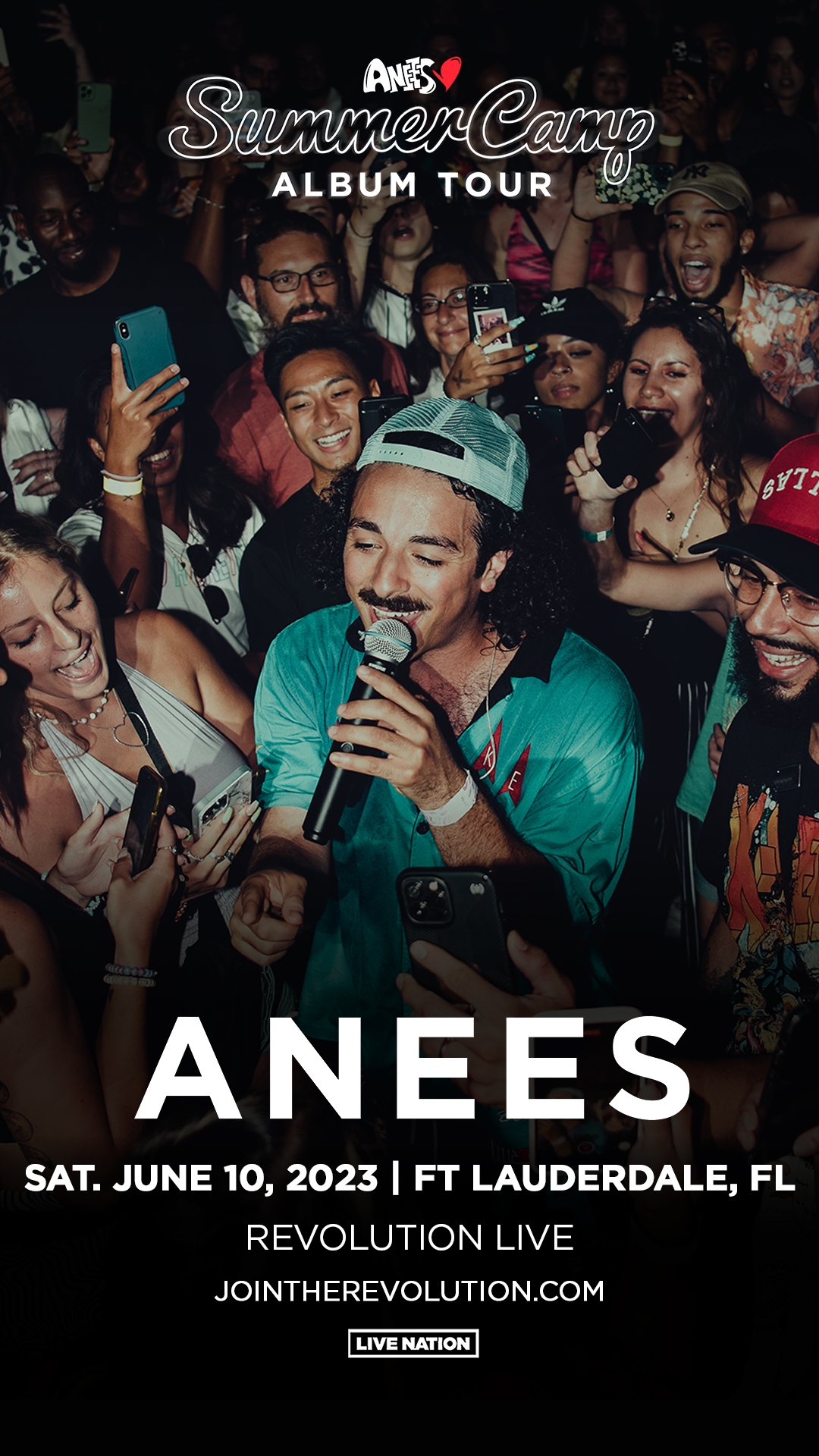 anees - The Summer Camp Album Tour