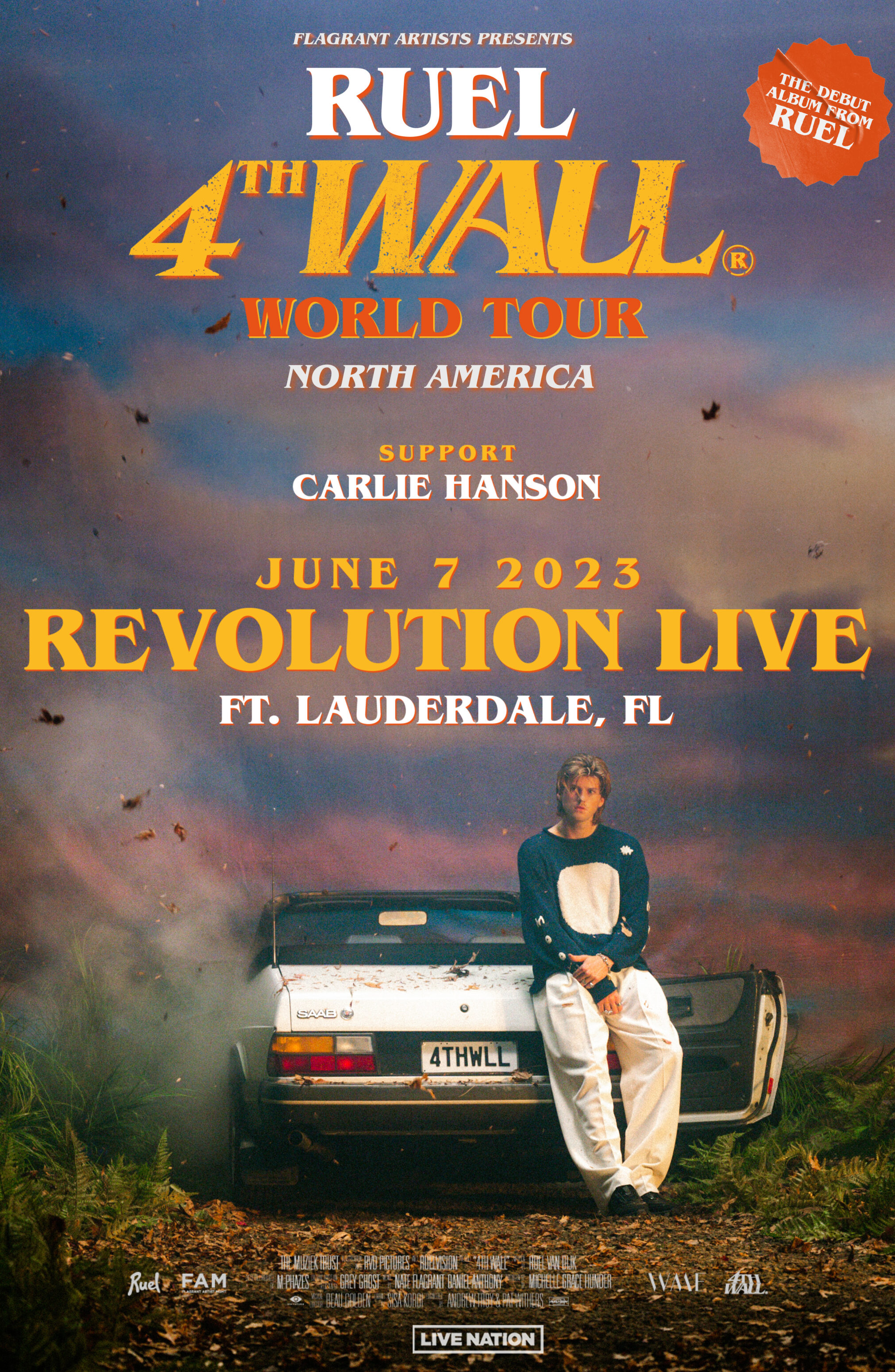 RUEL - 4TH WALL WORLD TOUR - NORTH AMERICA