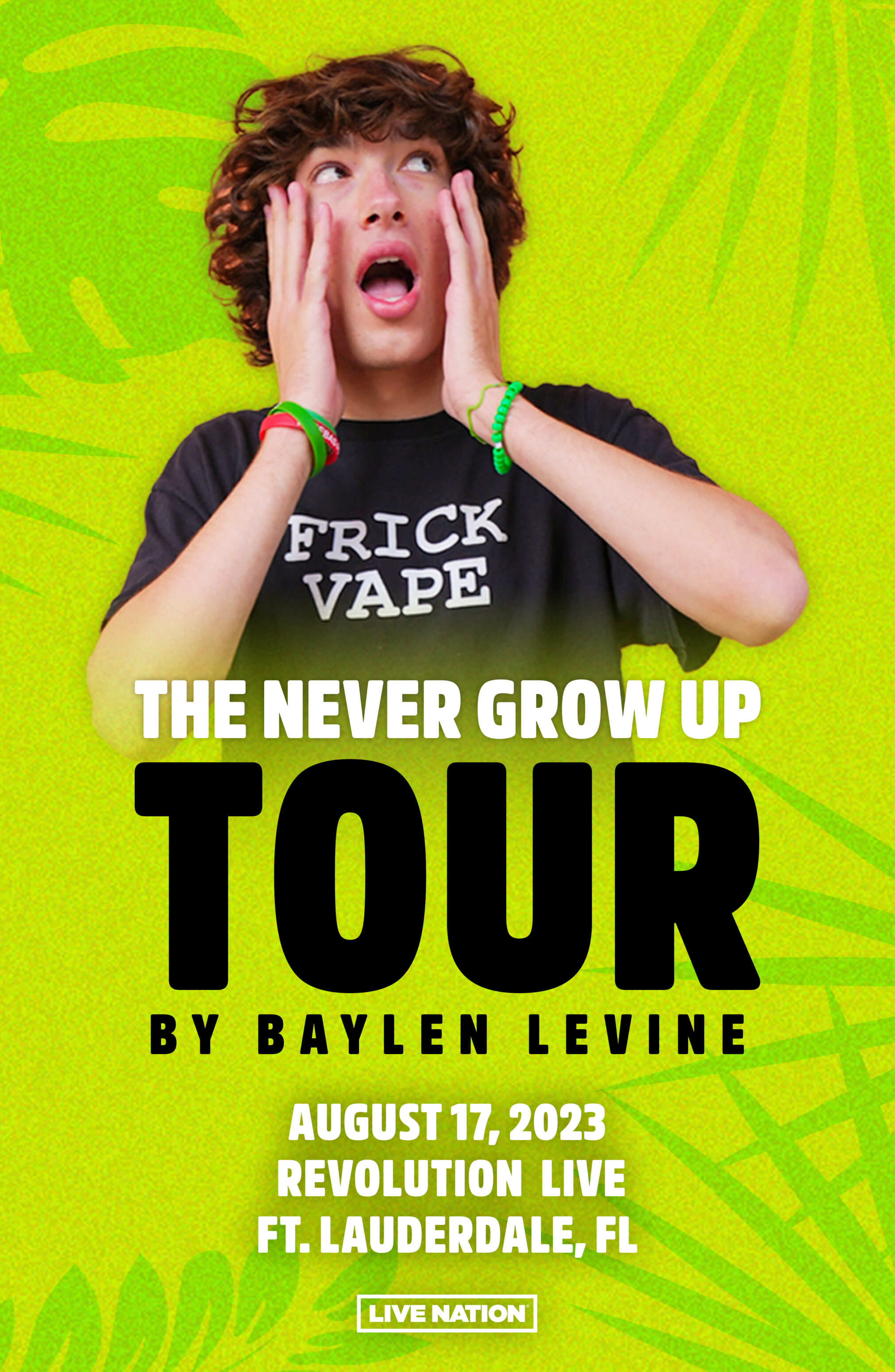 Baylen Levine - The Never Grow Up Tour