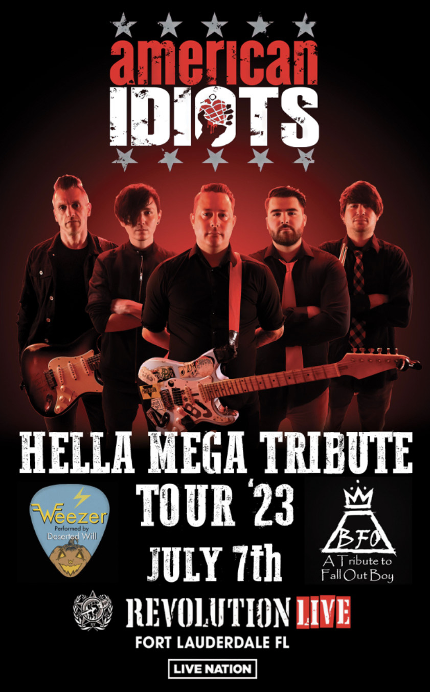 Hella Mega Tribute Tour 23 ft. American Idiots - Green Day Tribute