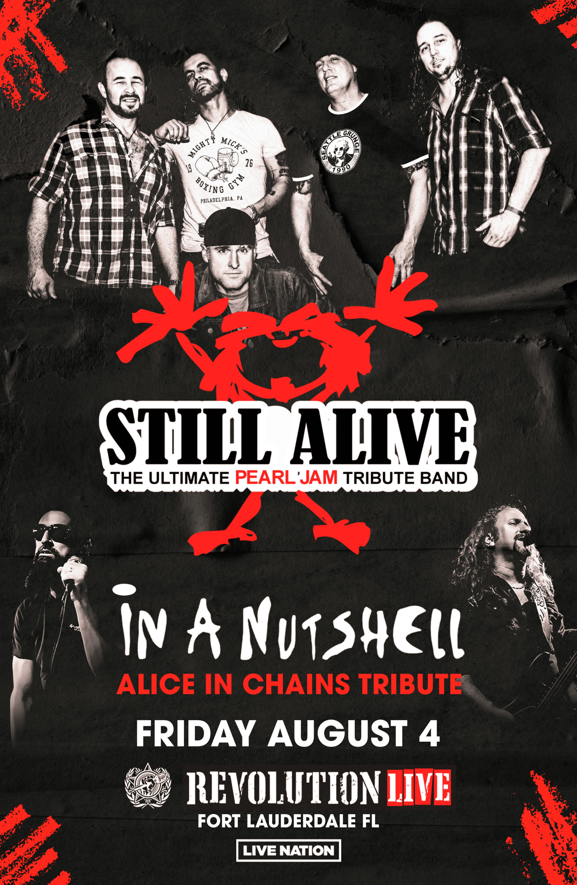 Still Alive: Pearl Jam Tribute Experience with In A Nutshell - Alice in Chains Tribute