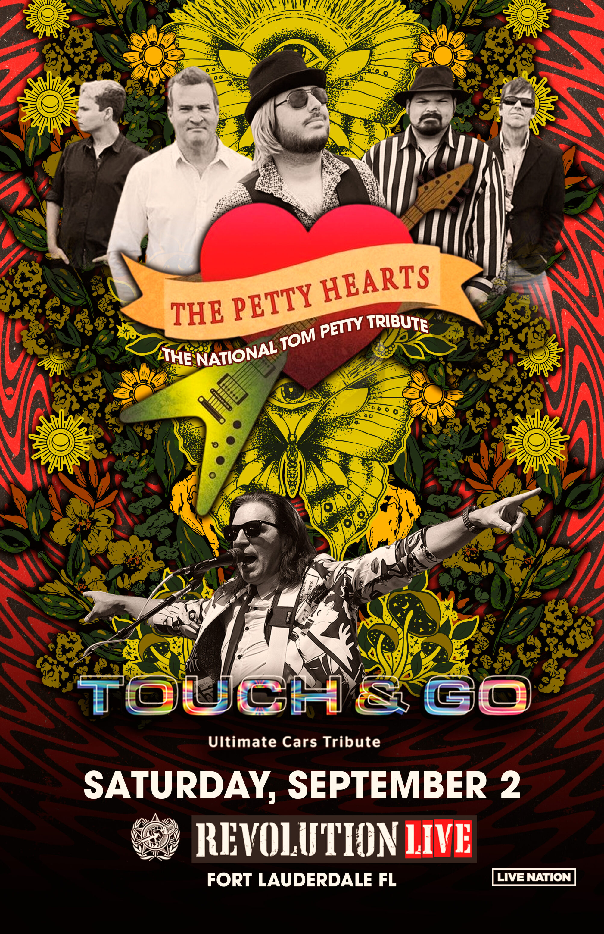 The Petty Hearts - Tom Petty Tribute and Touch & Go - Tribute to The Cars