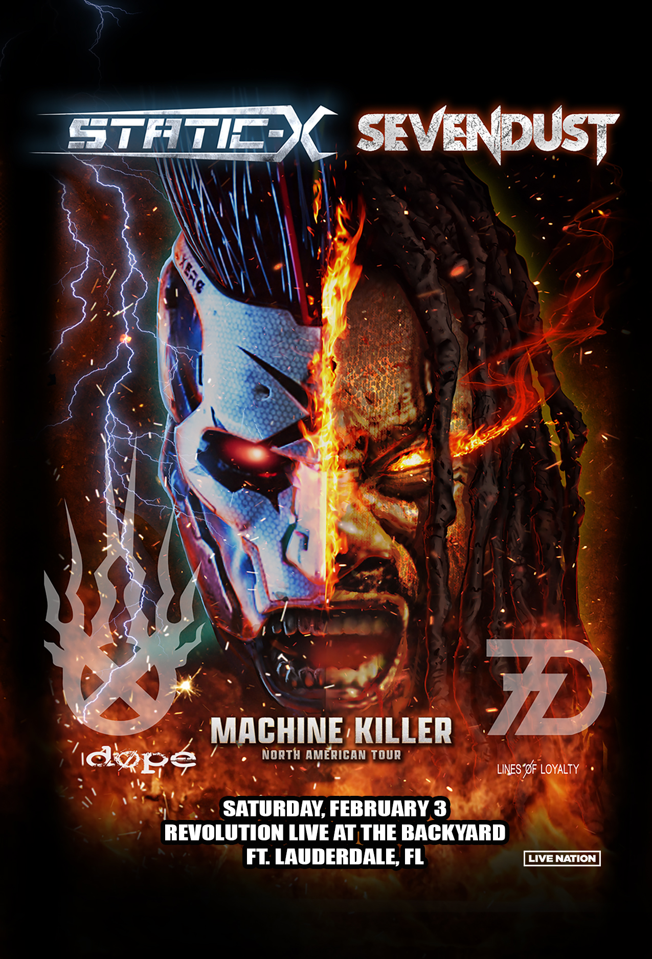 STATIC-X and SEVENDUST: MACHINE KILLER TOUR