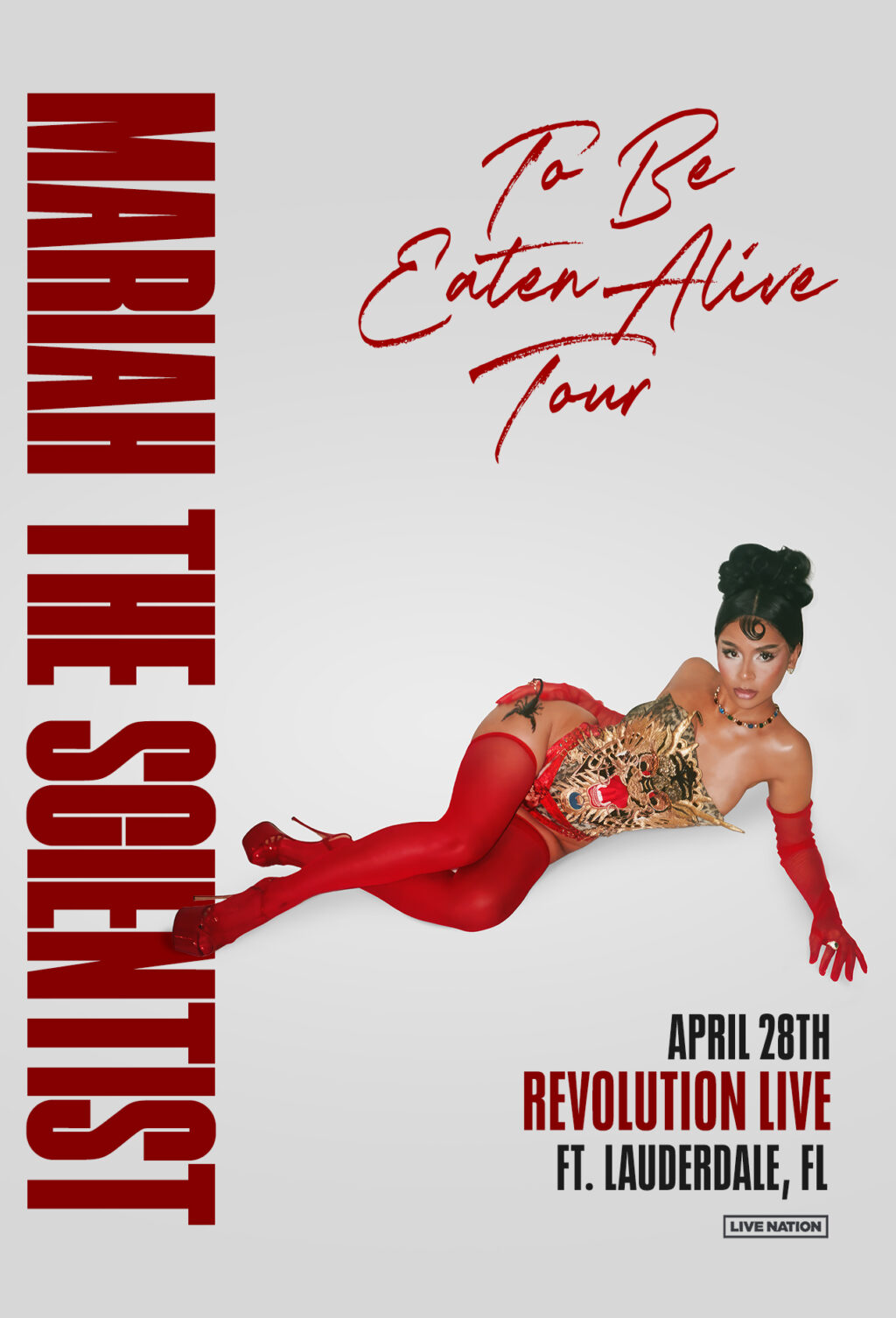 Mariah the Scientist To Be Eaten Alive Tour Revolution Live