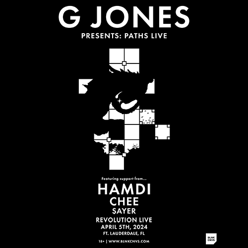 G Jones Presents: Paths Live