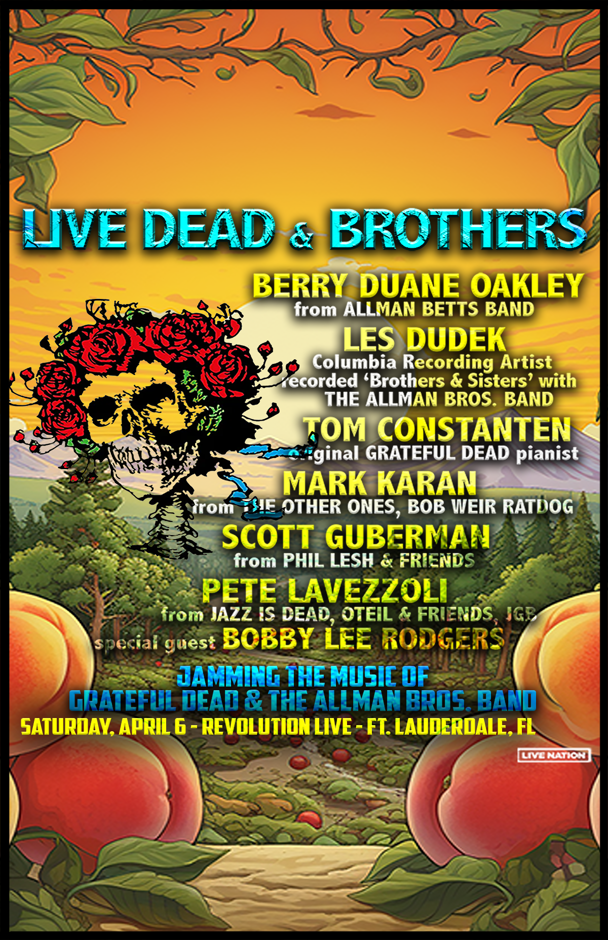 Live Dead & Brothers: An All - Star Celebration of Grateful Dead & Allman Brothers