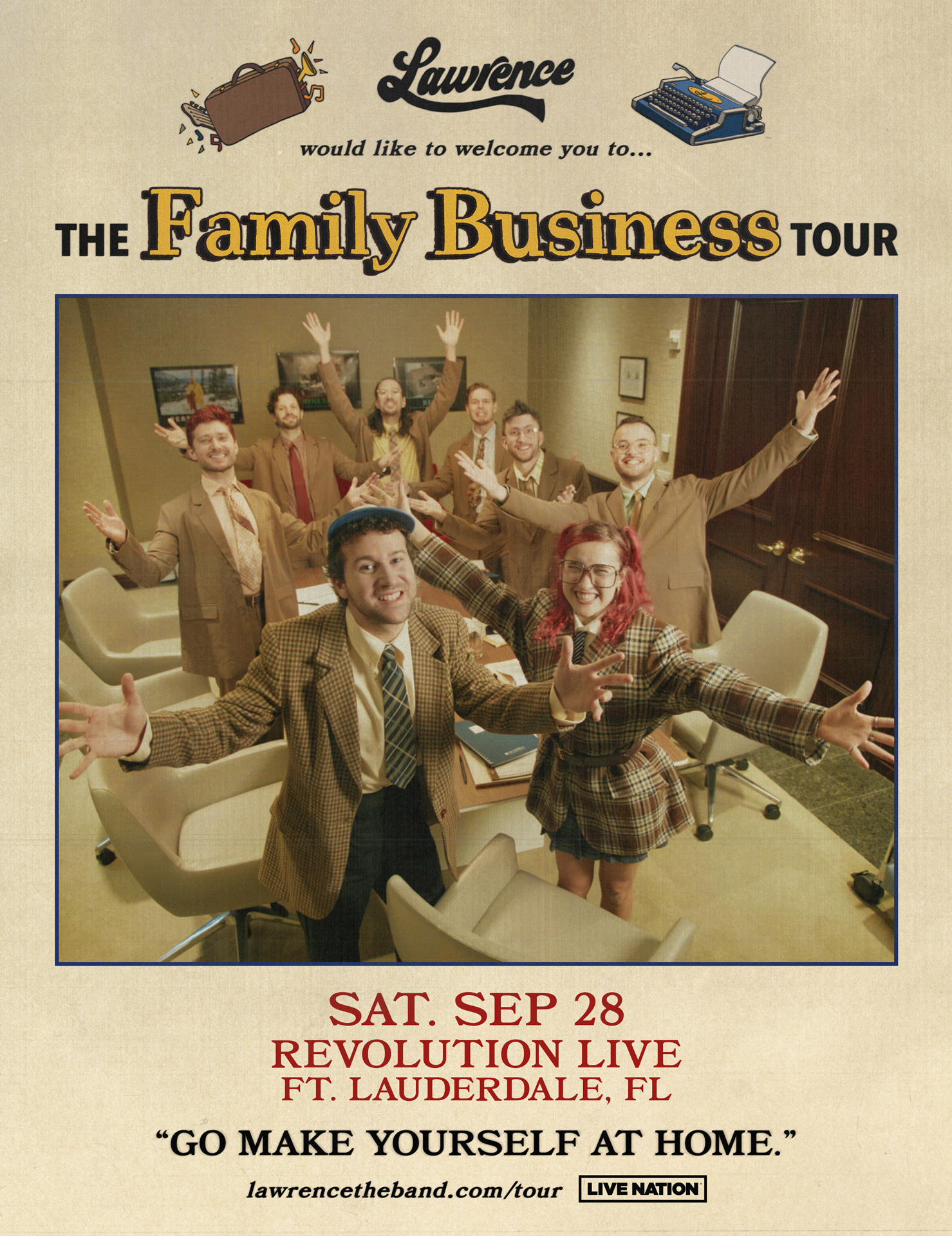 Lawrence – The Family Business Tour