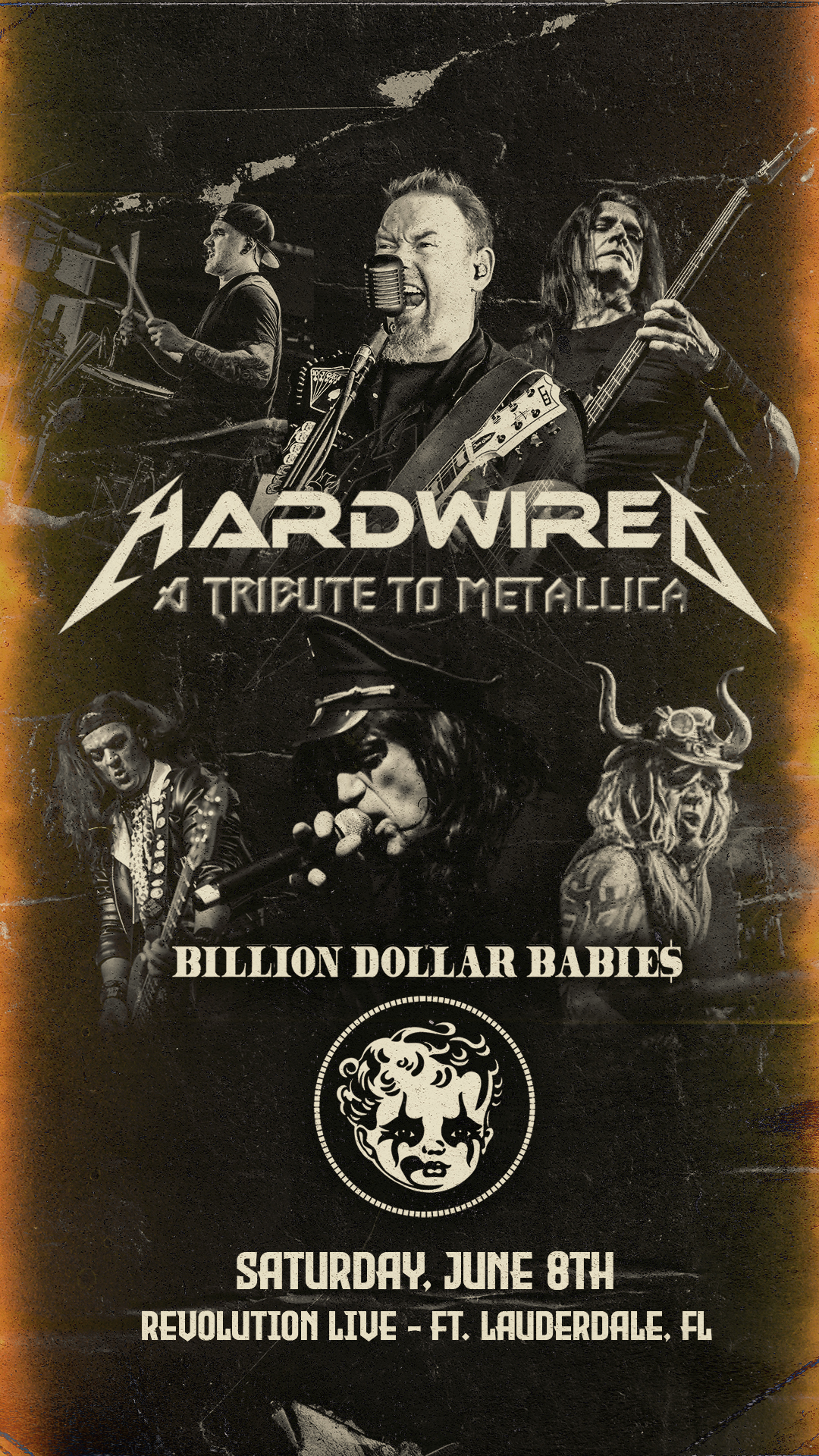 Hardwired - The Tribute To Metallica & Billion Dollar Baby - Alice Cooper Tribute