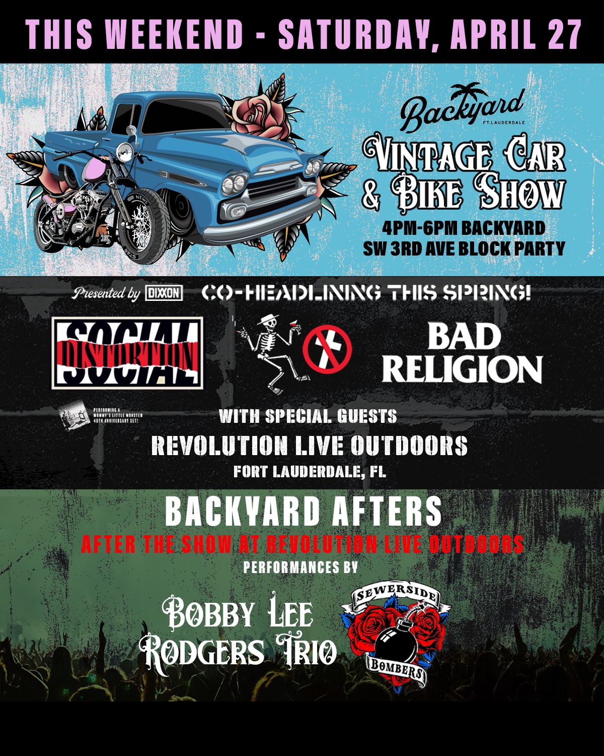 Vintage Car & Bike Show & Backyard Afters