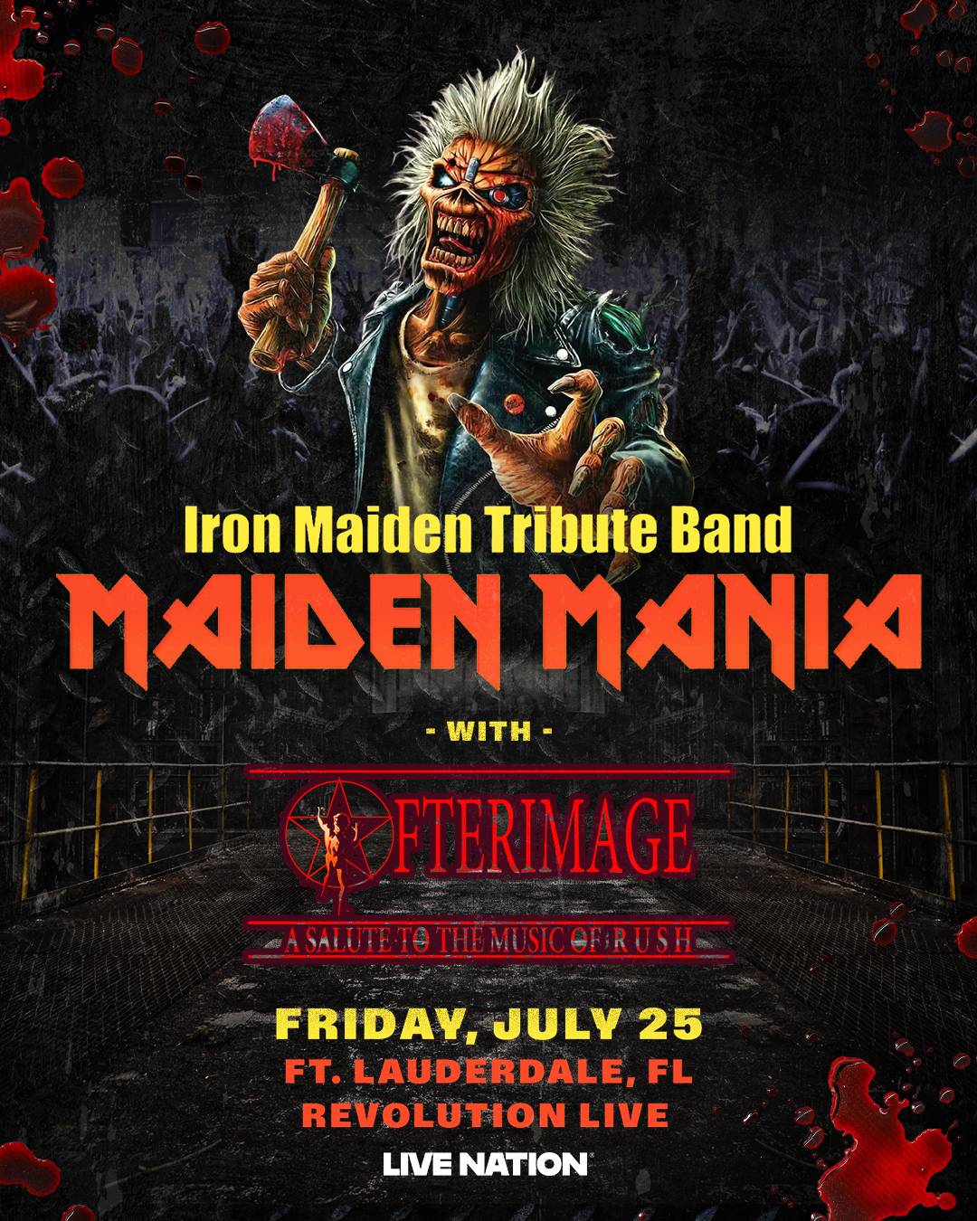 Maiden Mania- Iron Maiden Tribute & After Image- Tribute to Rush