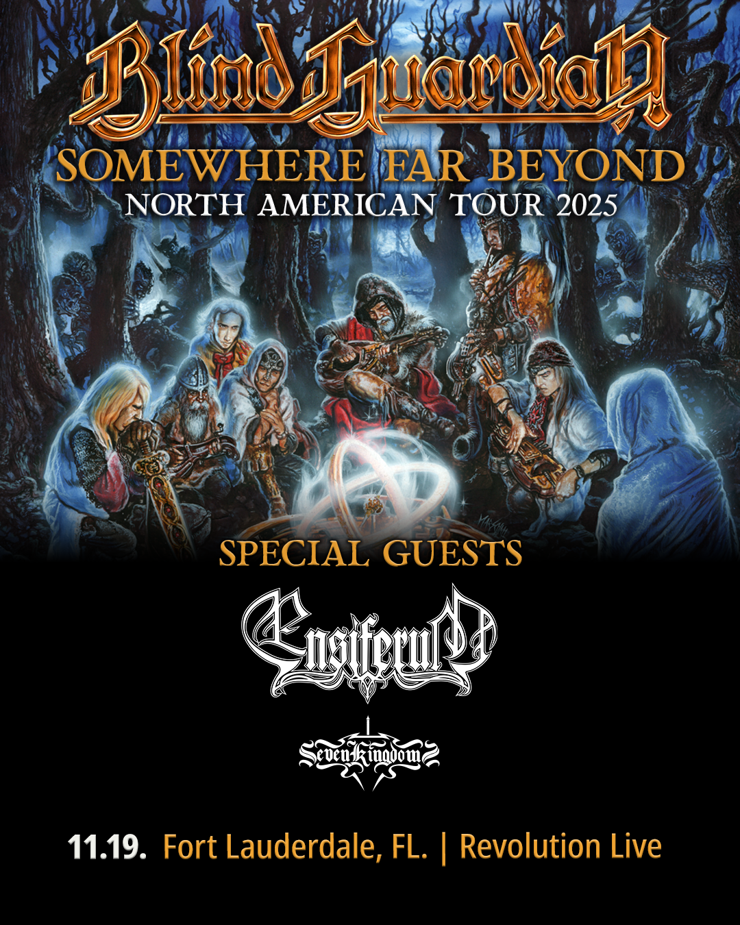 BLIND GUARDIAN SOMEWHERE FAR BEYOND TOUR