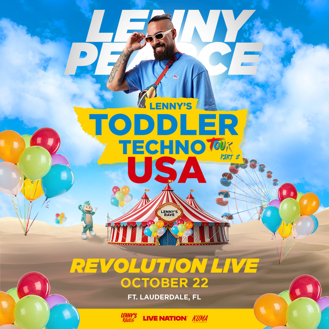 LENNY PEARCE’S USA TODDLER TECHNO TOUR - PART 2