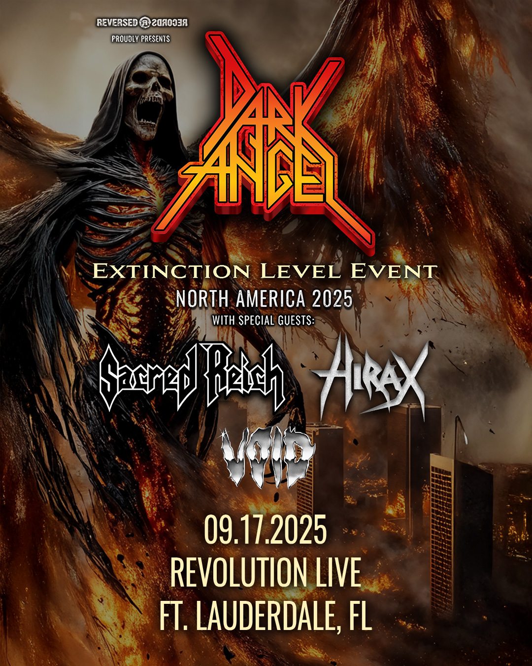 DARK ANGEL FALL 2025 TOUR