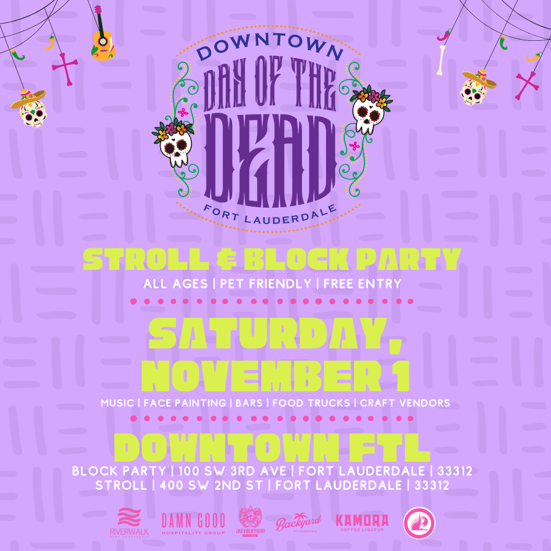 Downtown Fort Lauderdale Day of the Dead Celebration