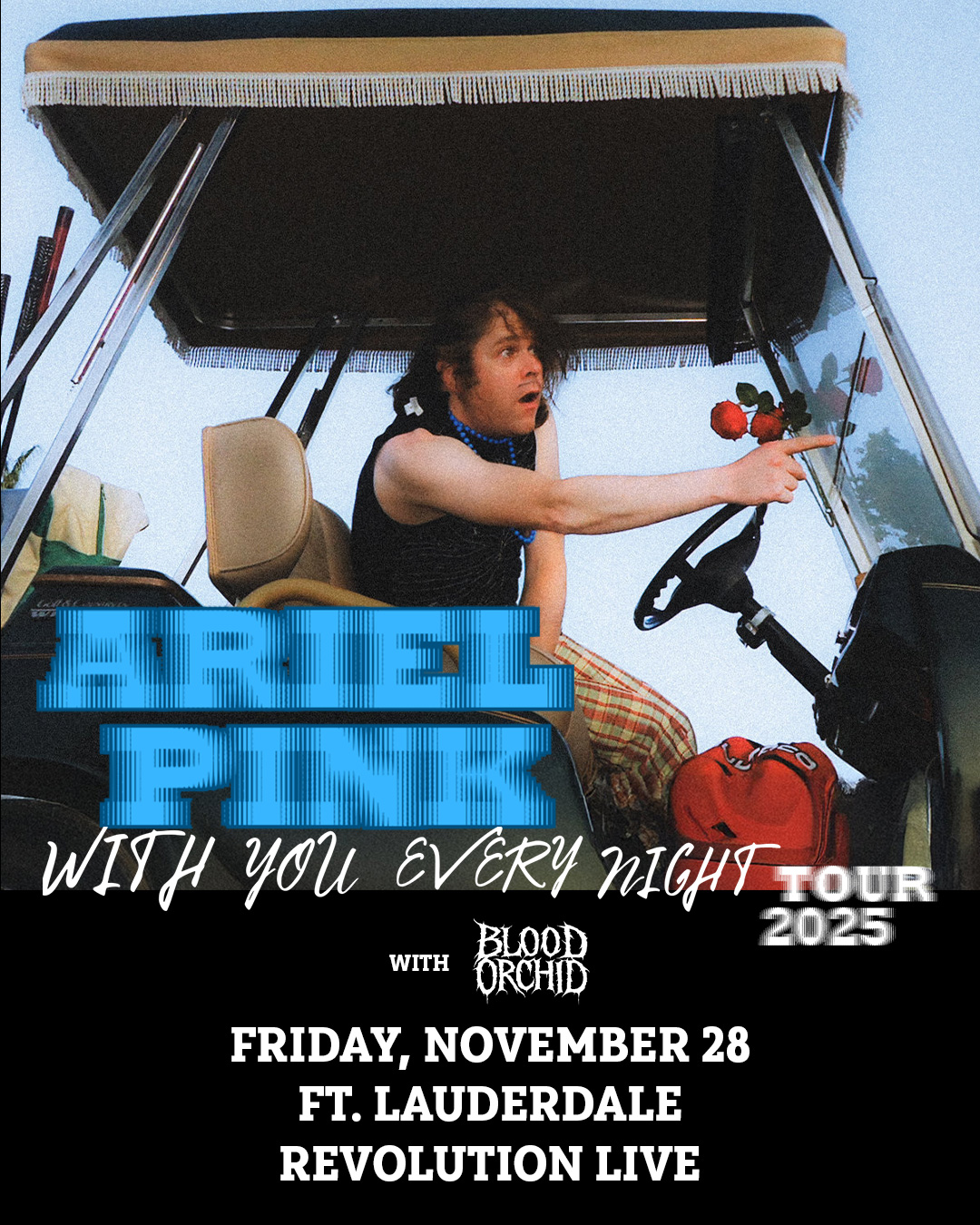 ARIEL PINK With You Every Night Tour 2025