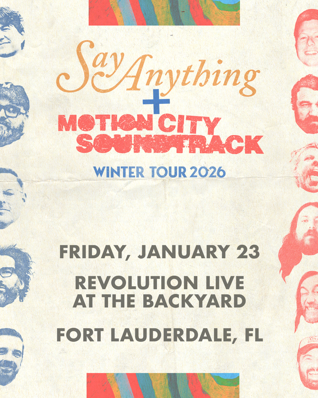 SAY ANYTHING AND MOTION CITY SOUNDTRACK - WINTER TOUR 2026
