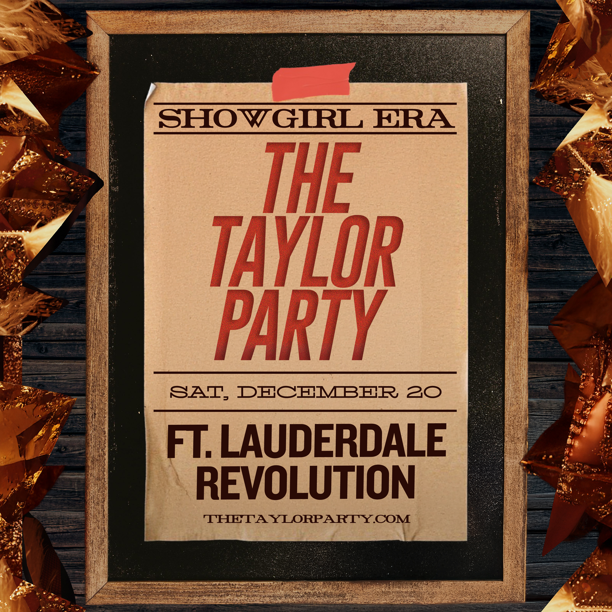 THE TAYLOR PARTY: TAYLOR SWIFT NIGHT - 18+