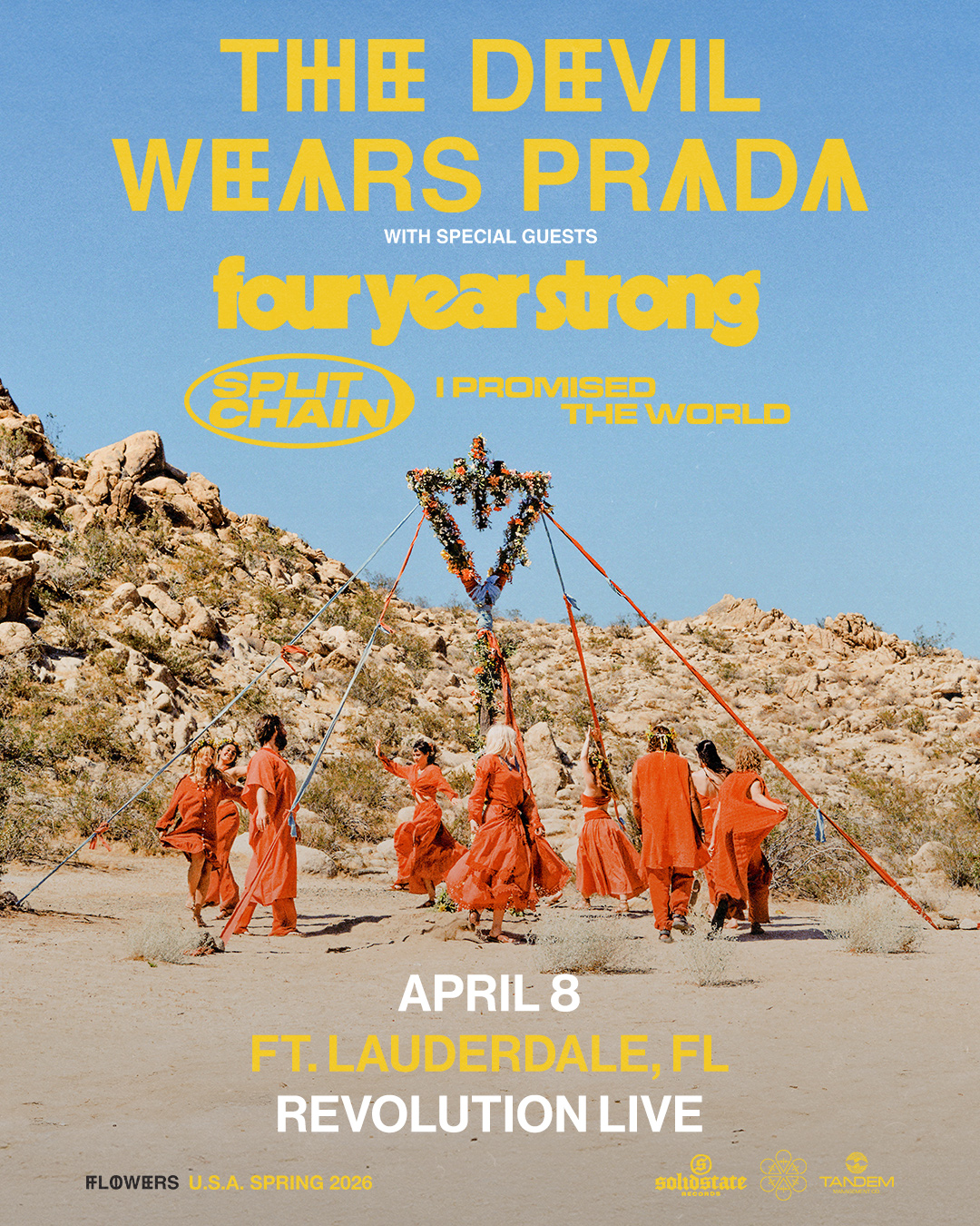 THE DEVIL WEARS PRADA: FLOWERS TOUR