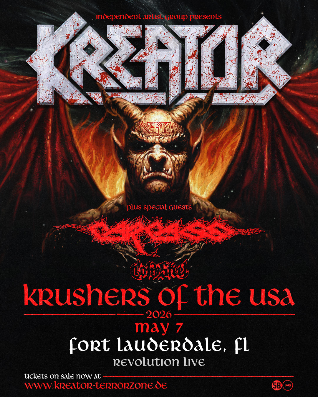 Kreator: Krushers of the USA Tour