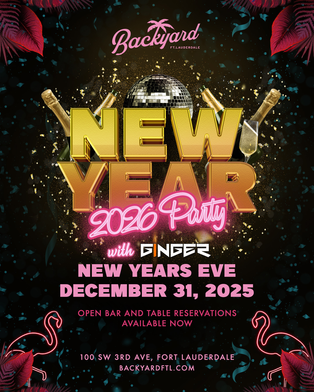 New Years Eve at the Backyard