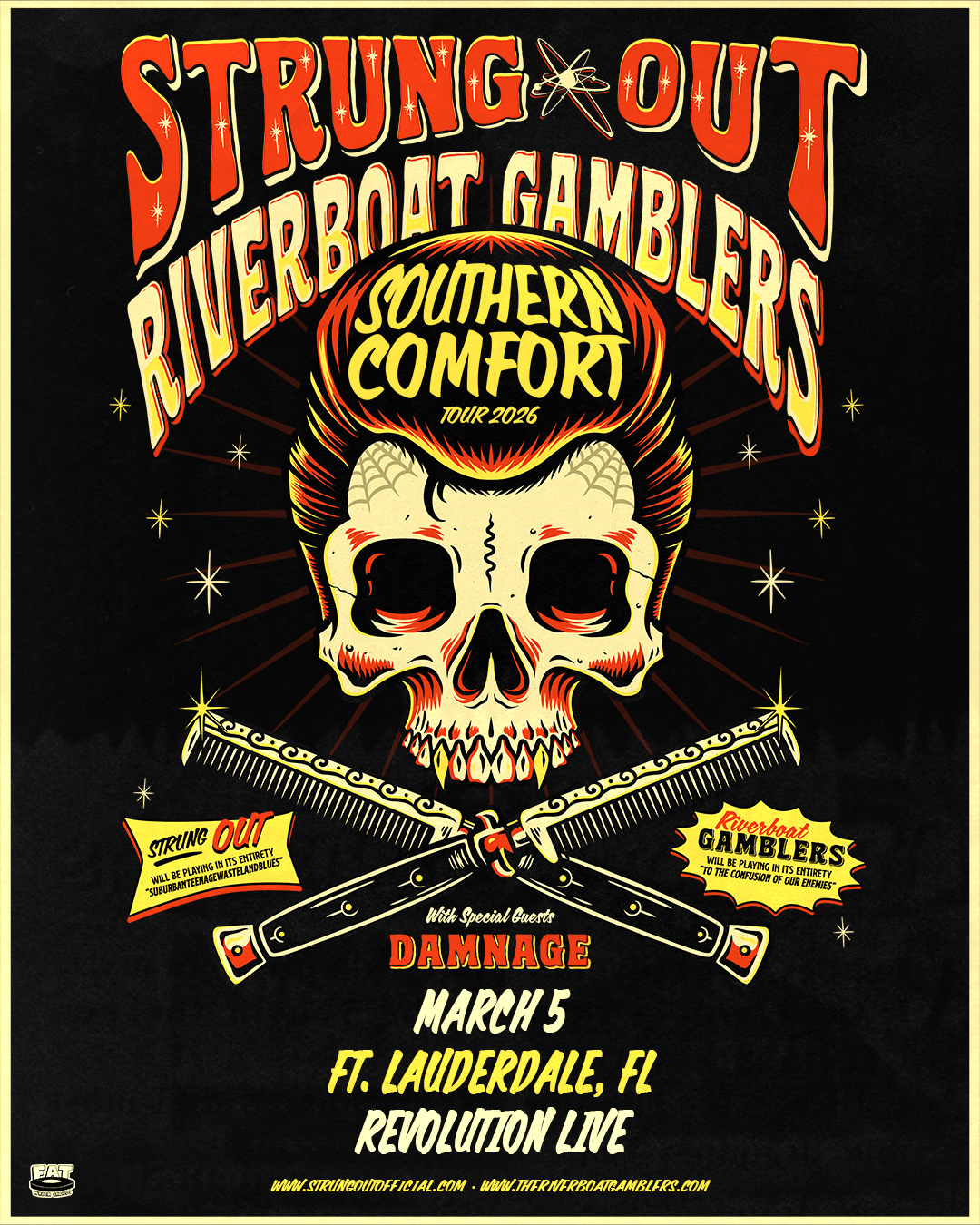 Strung Out & Riverboat Gamblers: Southern Comfort Tour