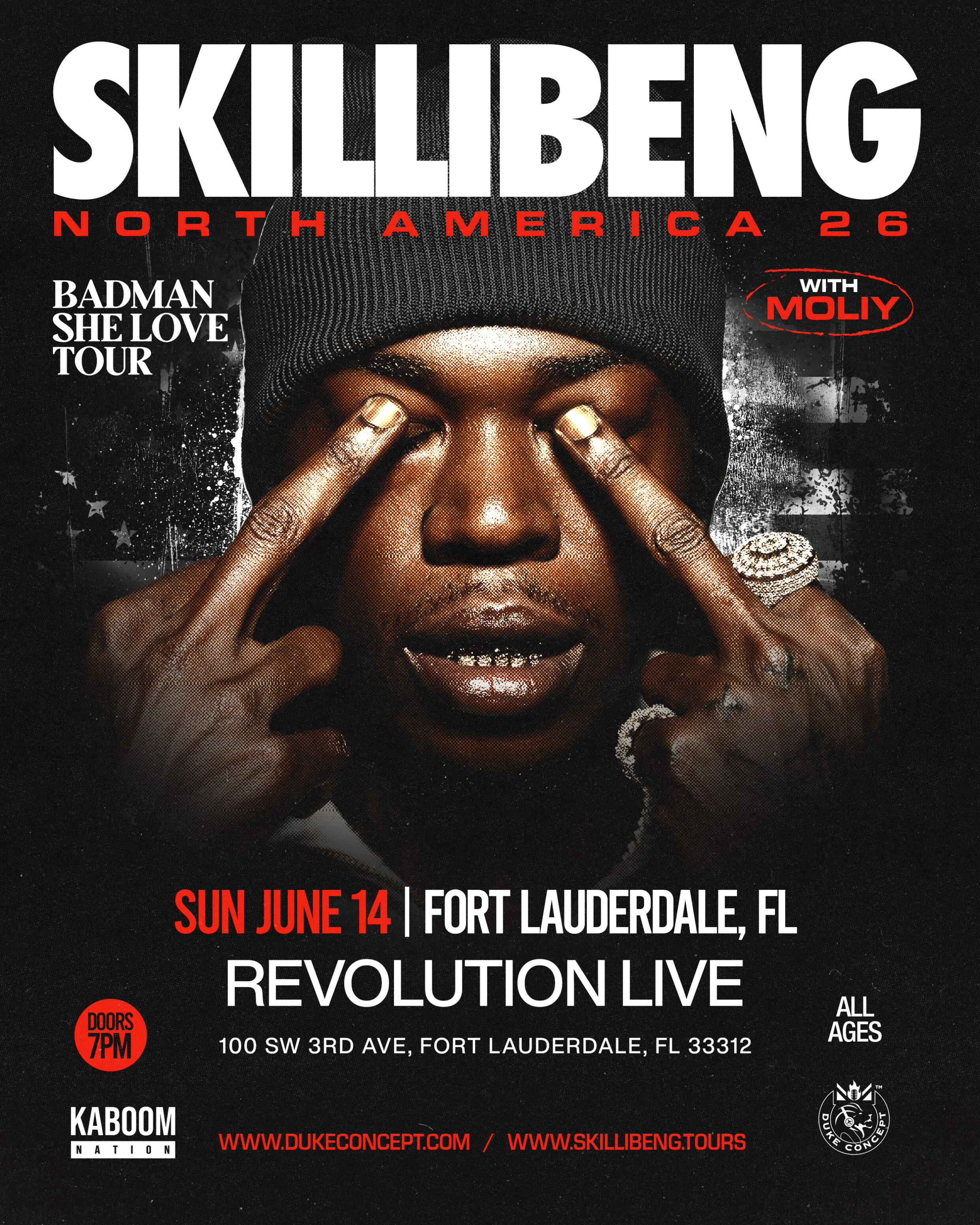 SKILLIBENG - BADMAN SHE LOVE TOUR