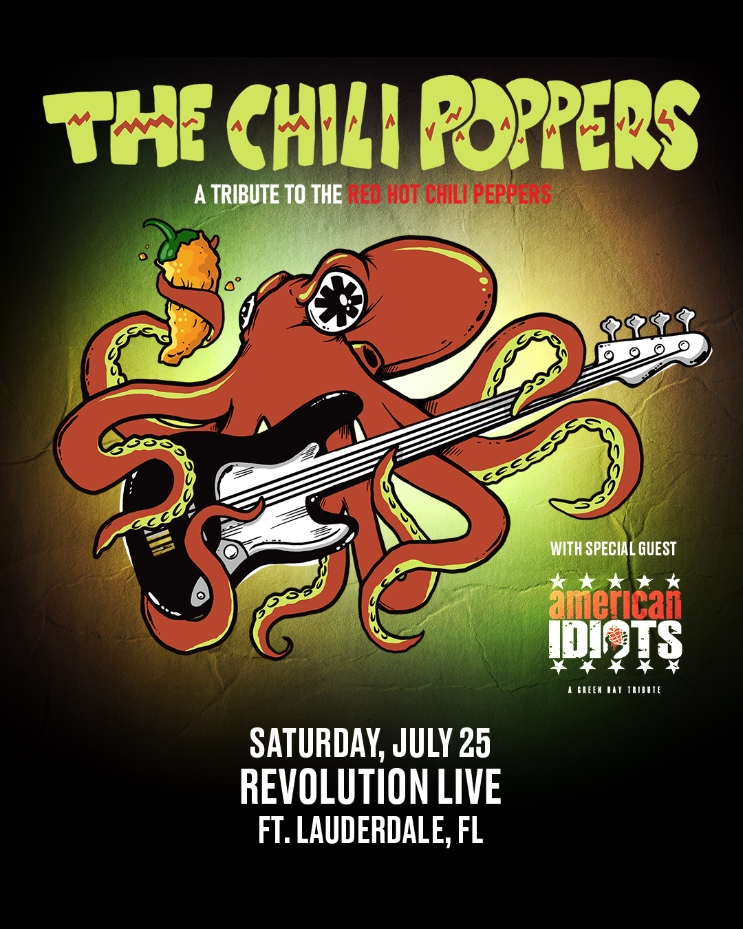 The Chili Poppers with American Idiots